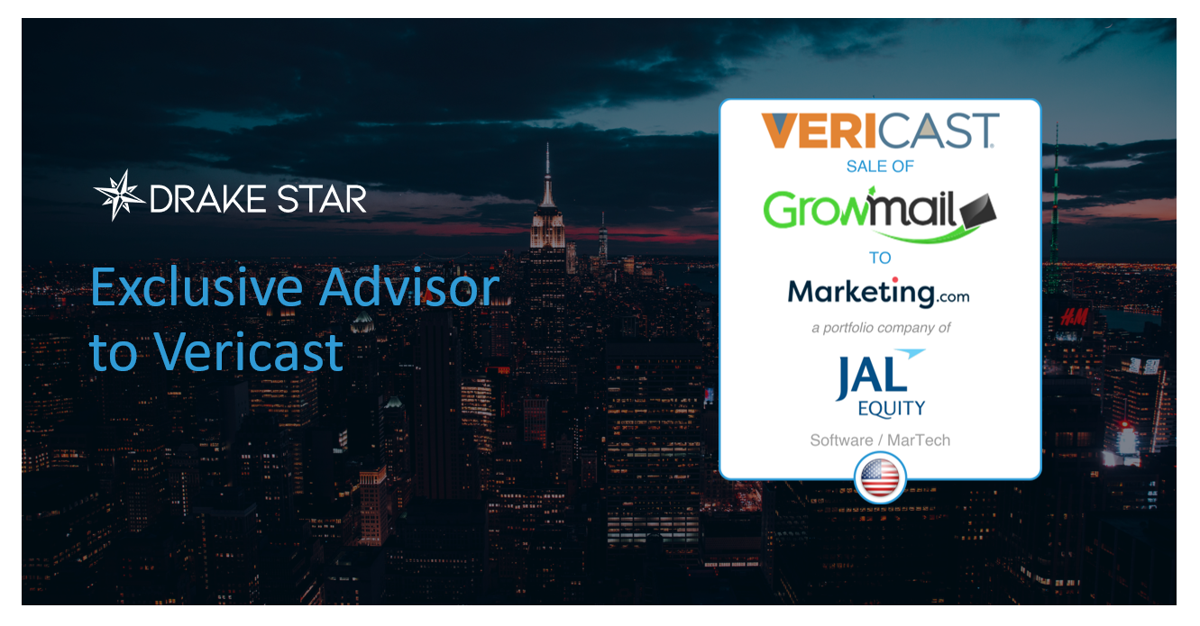 Drake Star Acts As Exclusive Financial Advisor To Vericast On Its Sale